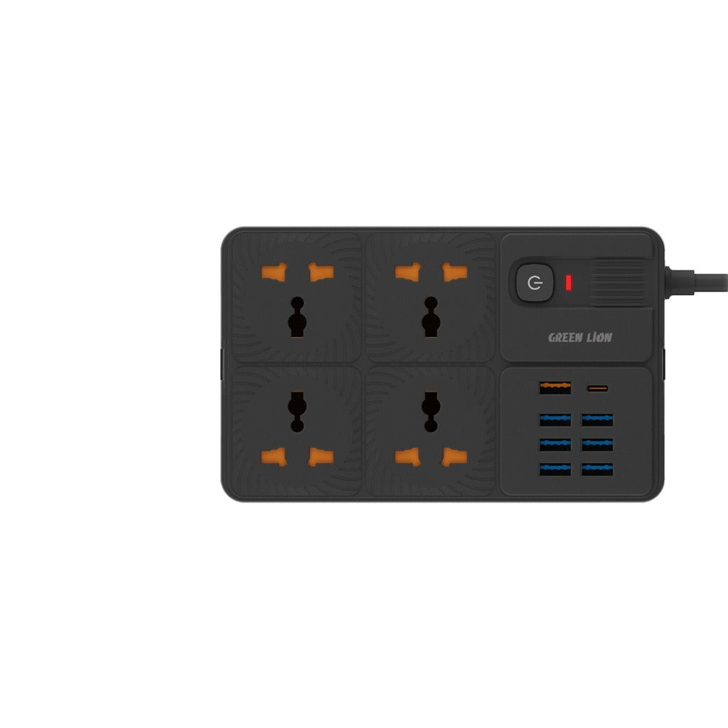 Green Lion UK Power Socket 7 USB-A Port & 1 PD Port